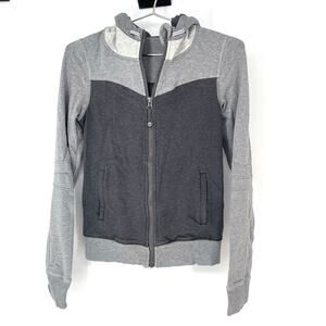 lululemon athletica Gray and Dark Gray Hoodie